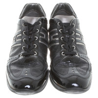 Hogan Sneaker in black leather mix