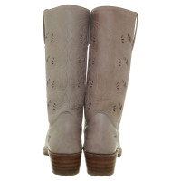 Frye Cowboy boots in nude