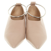 Jil Sander Slippers/Ballerinas Leather in Beige