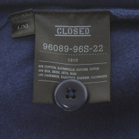 Closed Vest in blauw