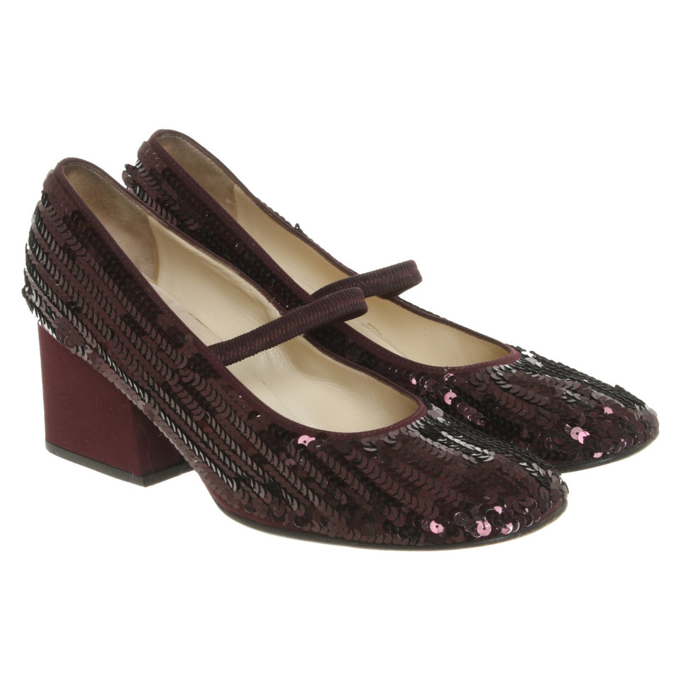 Miu Miu Pumps/Peeptoes en Bordeaux