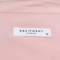 Equipment Zijden blouse in roze