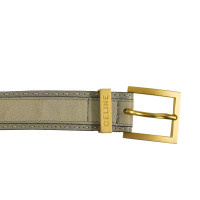 Céline Blue leather belt