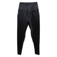 Balmain X H&M Pantaloni di seta in nero