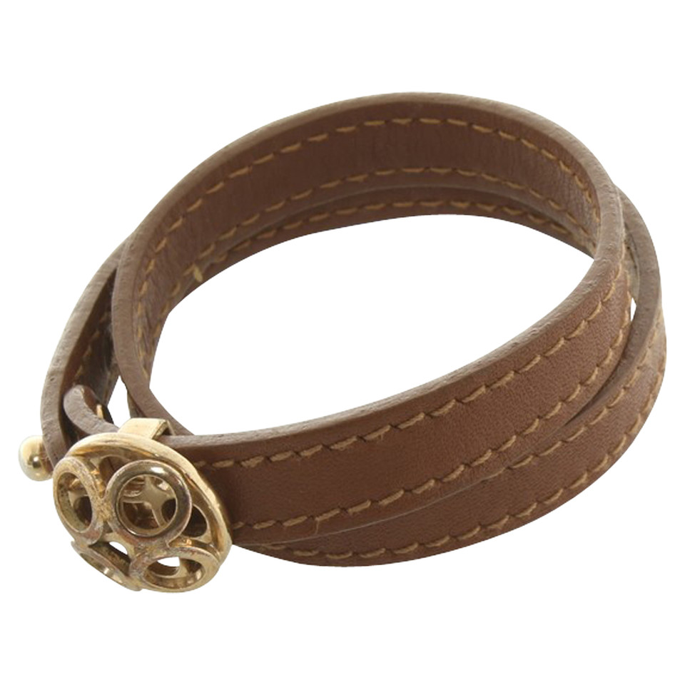 Rena Lange Lederarmband in Braun