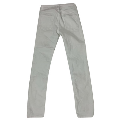 Acne Trousers Cotton in White