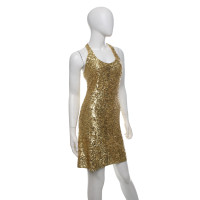 P.A.R.O.S.H. Gold sequin dress