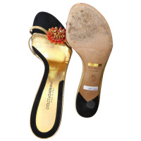 Dolce & Gabbana Sandaletten mit Verzierung