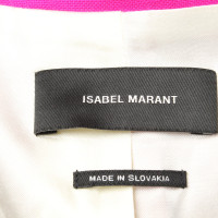 Isabel Marant Blazer Wol in Fuchsia