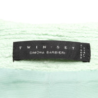 Twin Set Simona Barbieri Blazer Cotton in Green