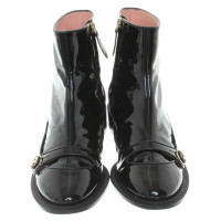 Rochas Ankle boots made of patent leather