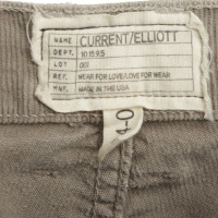 Current Elliott Corduroy broek in grijs