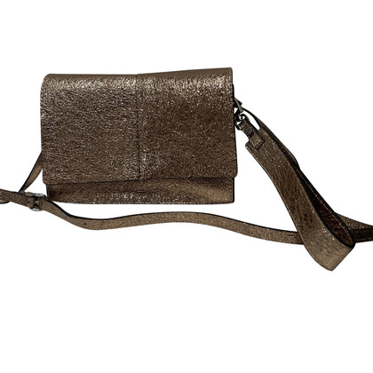 Gianni Chiarini Handbag Leather in Gold
