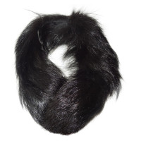 Prada Scarf/Shawl Fur in Black