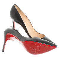 Christian Louboutin Pumps/Peeptoes aus Leder in Schwarz