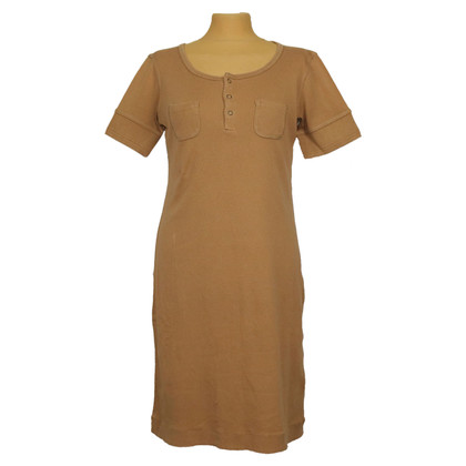 Ralph Lauren Kleid aus Baumwolle in Braun