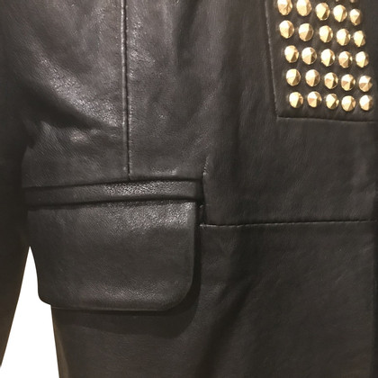 Pierre Balmain Lederjacke