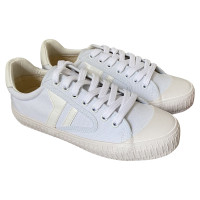 Céline Trainers Canvas in White