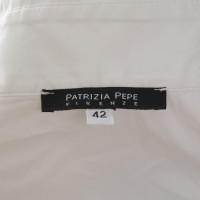 Patrizia Pepe Body blouse in white