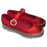 Marc By Marc Jacobs Slipper/Ballerinas in Rot