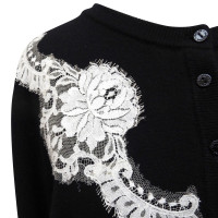Dolce & Gabbana Cashmere jacket with lace