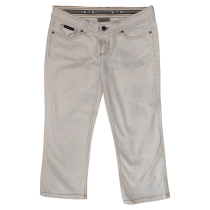 D&G Jeans in Cotone in Bianco