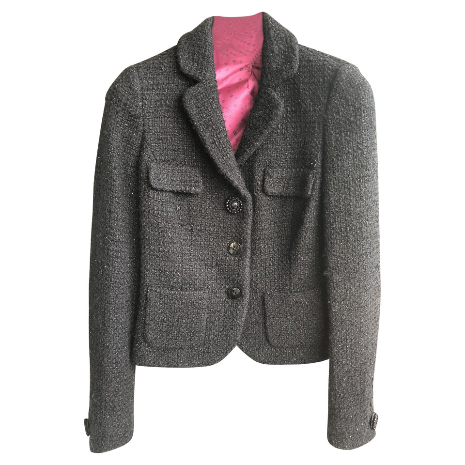 Liu Jo Blazer Bouclé en noir