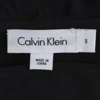 Calvin Klein Zijden top in zwart