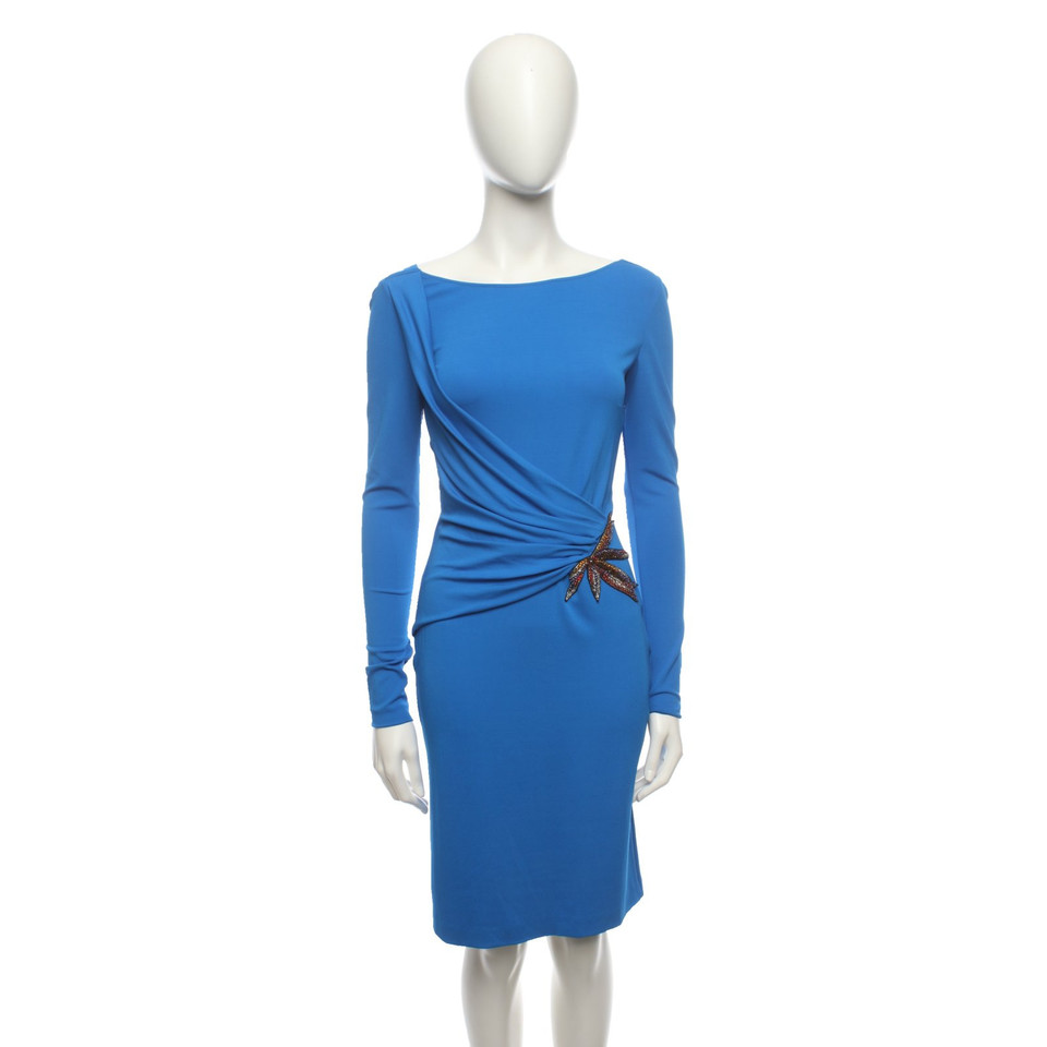 Emilio Pucci Kleid aus Viskose in Blau
