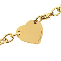 Tiffany & Co. 18K Yellow Gold Chain with Heart Pendant