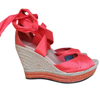 Ugg Australia Sandals with wedge in satin and leather
