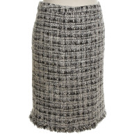 Chanel Pencil skirt in black / white