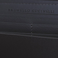 Brunello Cucinelli Cuir élégant portefeuille