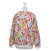 Msgm Sweatshirt mit floralem Muster