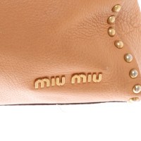 Miu Miu Handtasche in Braun