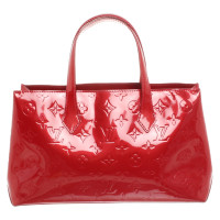 Louis Vuitton Whilshire aus Lackleder in Rot