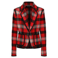 Dsquared2 Jacke/Mantel aus Wolle in Rot
