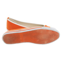 Longchamp Slippers/Ballerina's in Oranje