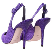 Dolce & Gabbana Slingbacks en violet