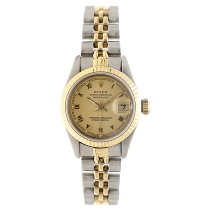 Rolex Lady Datejust 26 Edelstahl Staal in Goud