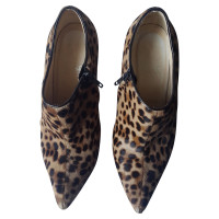 Christian Louboutin Leopard heel ankle boots