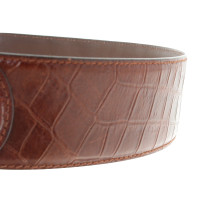 Aigner riem in Bruin