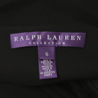 Ralph Lauren zijden jurk in zwart