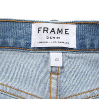 Frame Denim Shorts Cotton in Blue