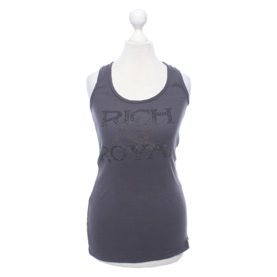 Rich & Royal Top Cotton in Grey