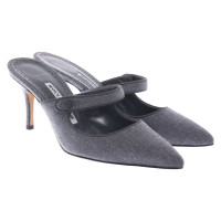 Manolo Blahnik Pumps/Peeptoes in Grey