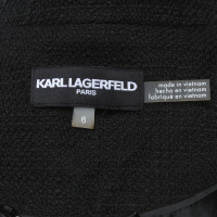 Karl Lagerfeld Jacke in Schwarz