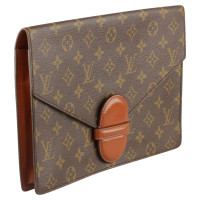 Louis Vuitton Pochette in Tela in Marrone