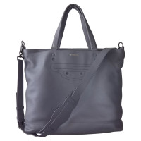 Balenciaga Borsa a tracolla in Pelle in Grigio