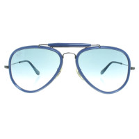 Ray Ban Blauwe Aviator zonnebril